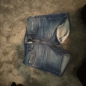 Denim Blue Women's Shorts